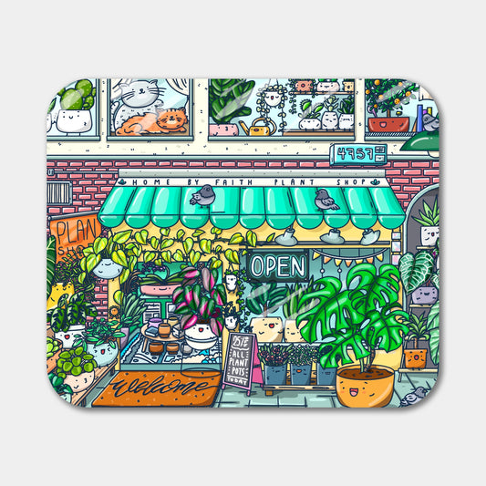 The Plant Shop Mouse Pad