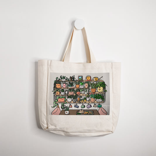 Big Wall Shelf Tote Bag