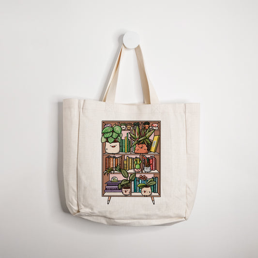 My Bookshelf Tote Bag