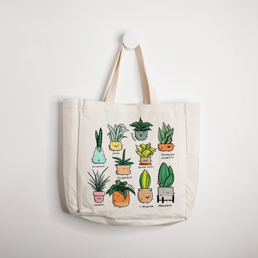 Sansevieria Family Tote Bag