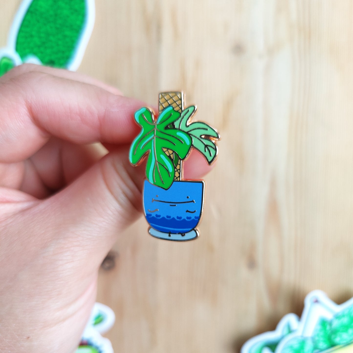 Philodendron Bipennidolium Enamel Pin