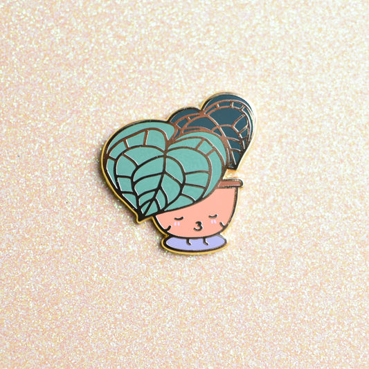Anthurium Hard Enamel Pin (Gold)
