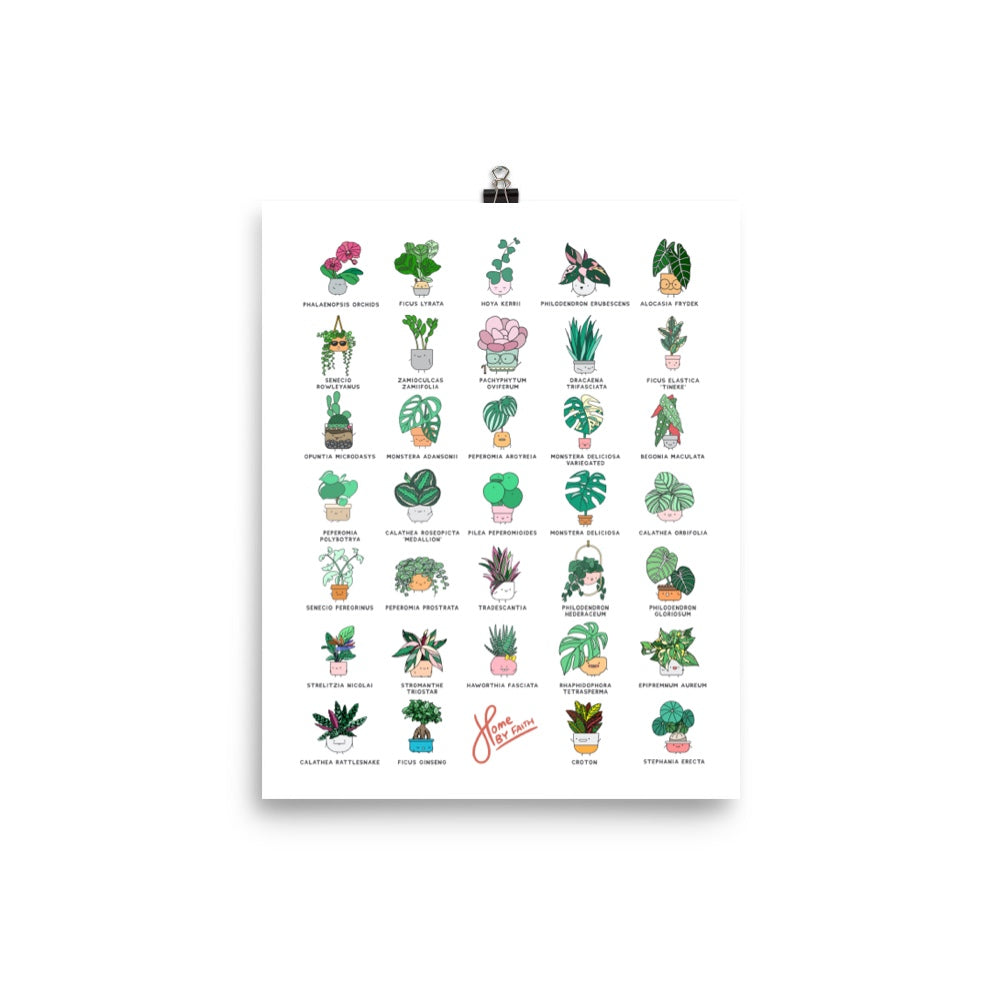 Plant Buddies Art Print