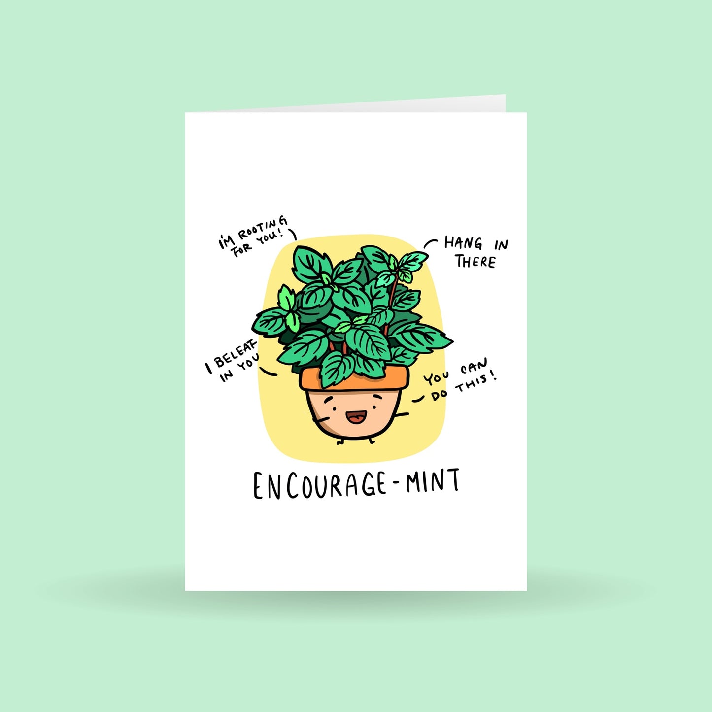 Encouragemint card