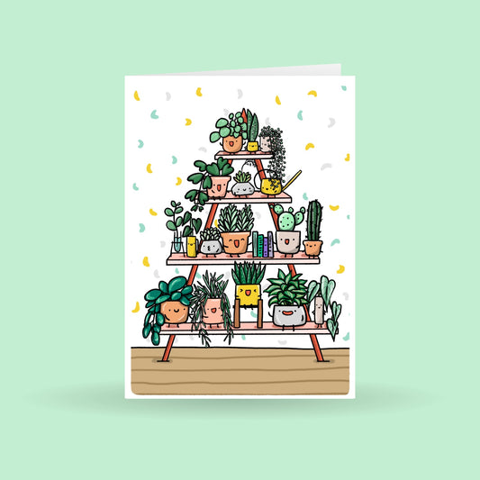 Triangle Plant Stand card
