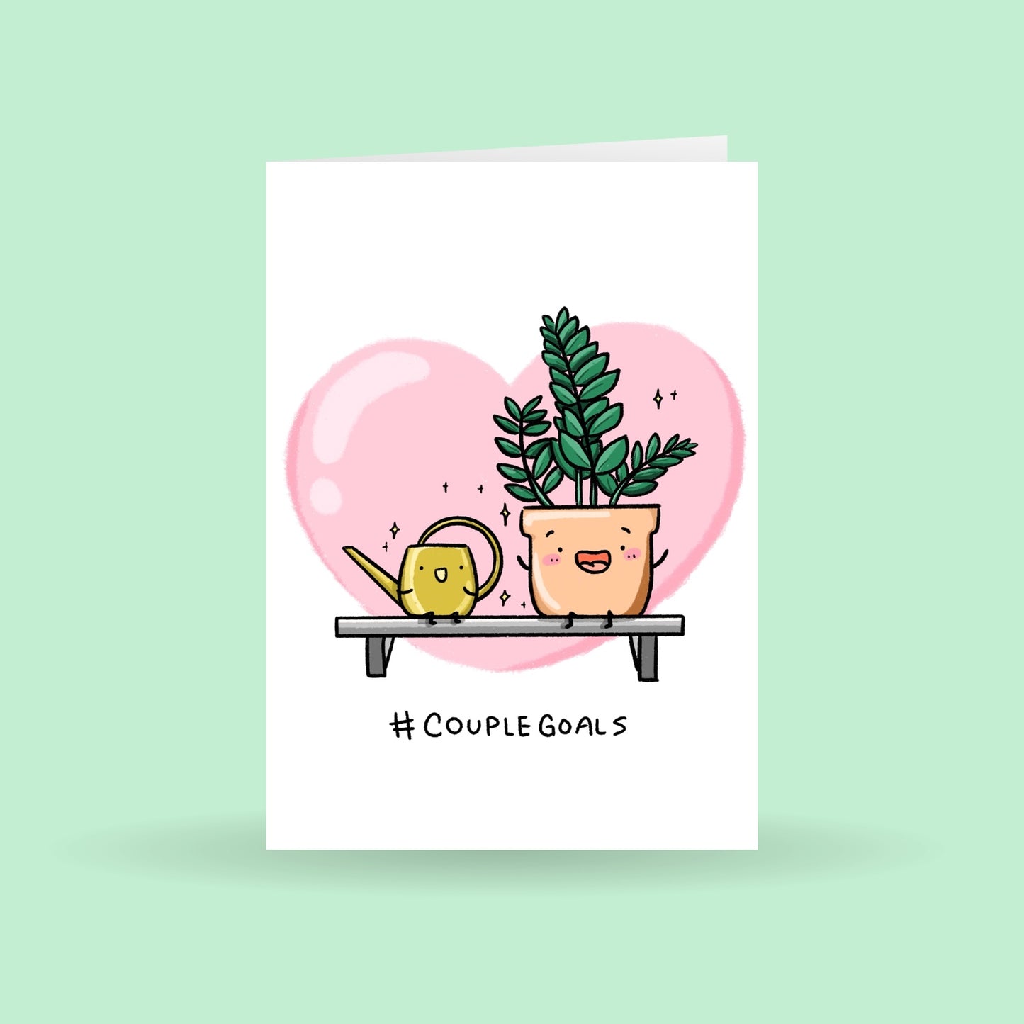 Couple Goals Greeting Card