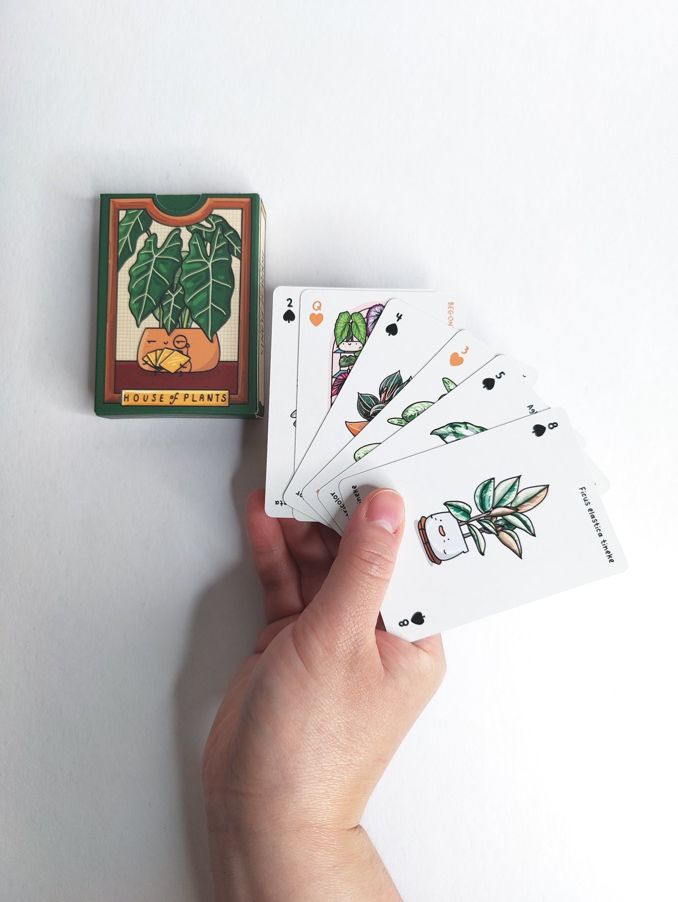 Full house of Plants Playing Cards