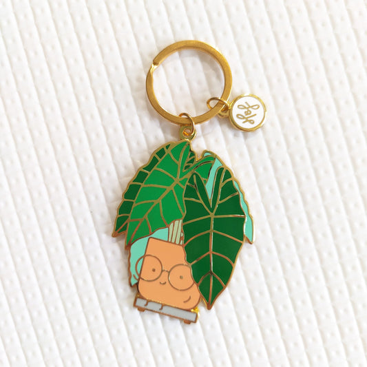 Alocasia Keychain