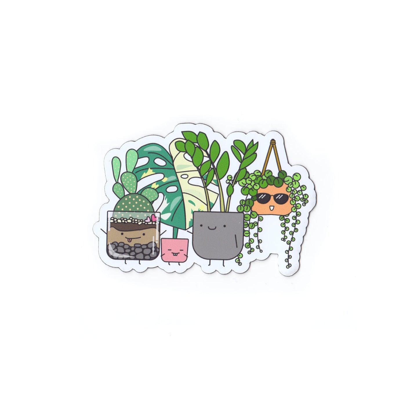 Cactus and Friends Magnet