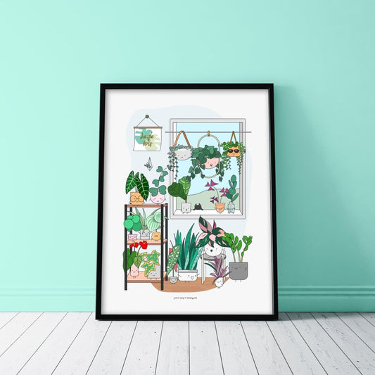 Plant Window Poster