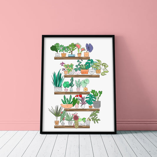 Plant Shelfie Poster