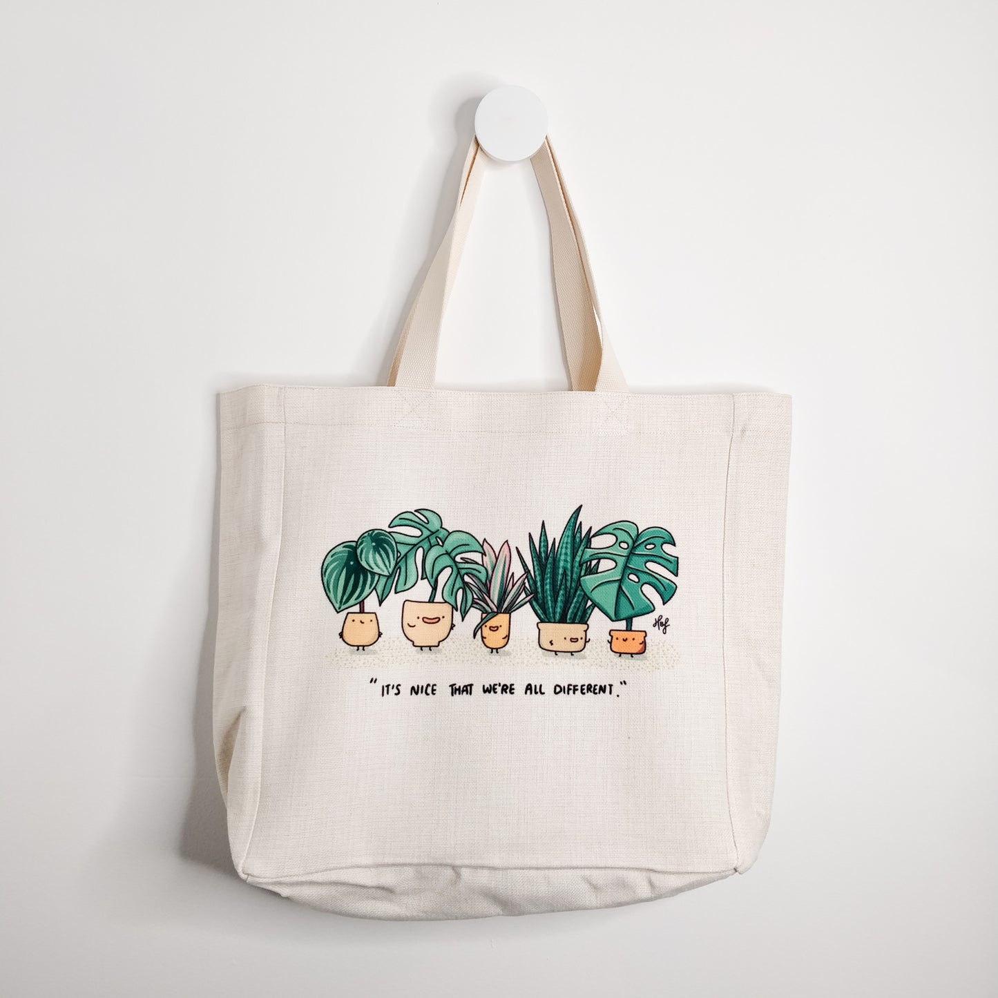 It's nice that we're all different Tote Bag