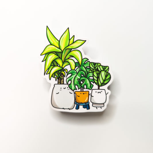 Dracaena & Friends Vinyl Sticker