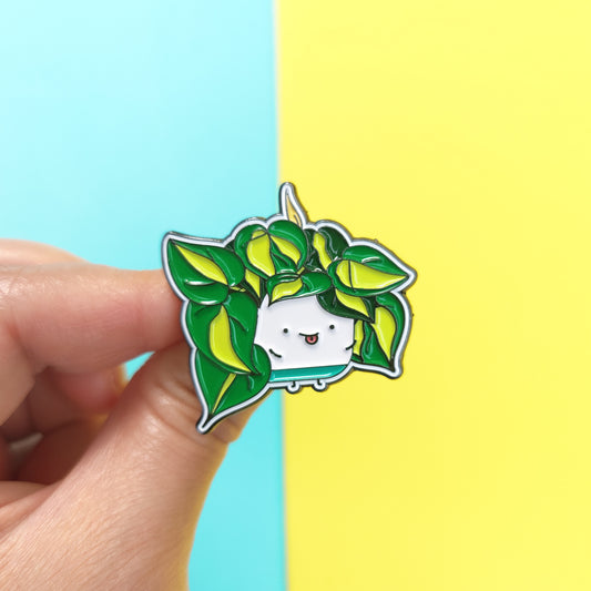Philodendron Brasil Soft Enamel Pin