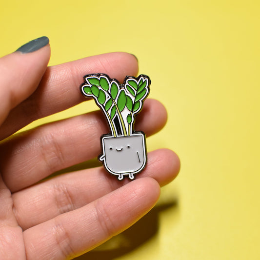 ZZ Plant Soft Enamel Pin